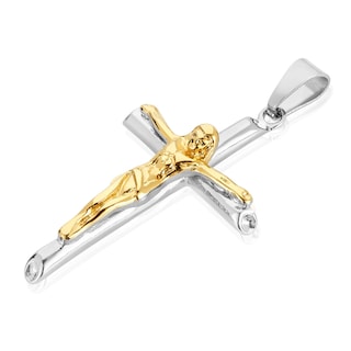 Foto 3 | Foto 3 | Collar West Coast Jewelry Con Forma De Cruz Crucifijo Para Hombre - Venta Internacional.