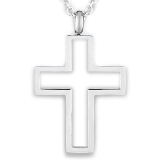 Foto 4 | Foto 4 | Collar West Coast Jewelry Con Forma De Cruz Abierta Altamente Pulida, 20 Cm - Venta Internacional.