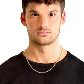 Foto 6 | Foto 6 | Collar West Coast Jewelry Crucible Para Hombre Chapado En Oro - Venta Internacional.