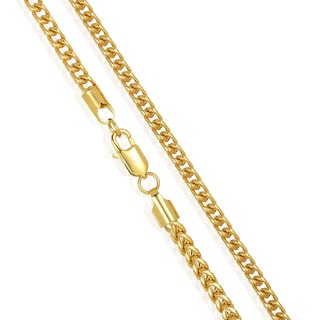 Foto 2 | Foto 2 | Collar West Coast Jewelry Crucible Para Hombre, Cadena Franco De 24 Pulgadas - Venta Internacional.