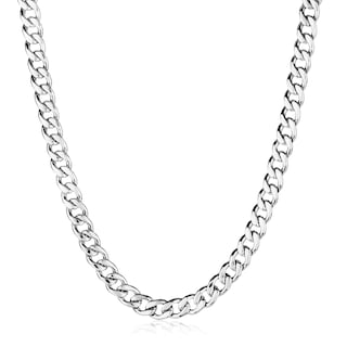 Foto 1 | Foto 1 | Collar West Coast Jewelry Con Forma De Cadena Eslabonada Para Hombre En Acero Inoxidable - Venta Internacional.