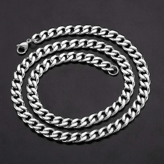 Foto 4 | Foto 4 | Collar West Coast Jewelry Con Forma De Cadena Eslabonada Para Hombre En Acero Inoxidable - Venta Internacional.