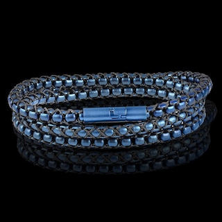 Foto 4 | Foto 4 | Collar Crisol De Acero Inoxidable Chapado En Azul Con Acabado Mate - Venta Internacional.