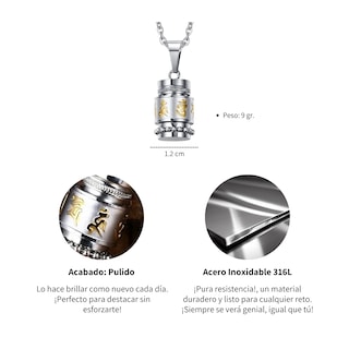 Foto 5 | Foto 5 | Collar Chulada, Chakras De Acero Inox Hipoalergénico