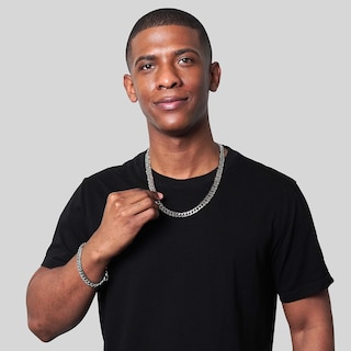 Foto 4 | Foto 4 | Conjunto De Joyas Invicta Para Hombre Pulsera Y Collar Con Doble Cadena - Venta Internacional.
