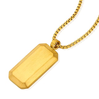 Foto 5 | Foto 5 | Collar Invicta Dog Tag Para Hombre Acero Inoxidable Tono Dorado - Venta Internacional.