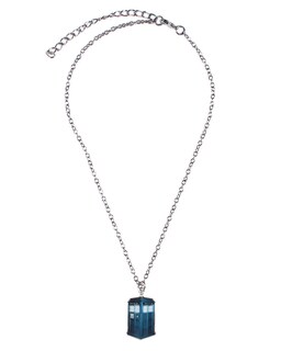 Foto 2 | Foto 2 | Collar Doctor Who Tardis Con Estampado Fotográfico Cortado - Venta Internacional.