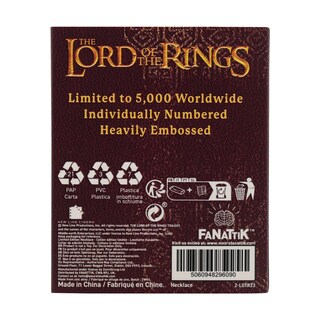 Foto 7 | Foto 7 | Collar Fanattik The Lord Of The Rings One Ring Edición Limitada - Venta Internacional.