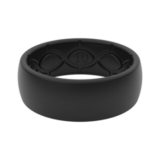 Foto 1 | Foto 1 | Anillo De Boda De Silicona Groove Life Solid Negro/negro, Talla 12 - Venta Internacional.