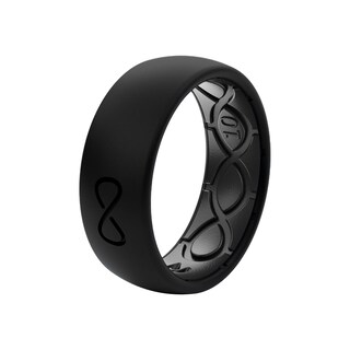 Foto 6 | Foto 6 | Anillo De Boda De Silicona Groove Life Solid Negro/negro, Talla 12 - Venta Internacional.