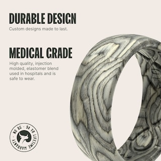 Foto 2 | Foto 2 | Anillo De Silicona Groove Life Nomad Ash Para Hombre, Talla 10 - Venta Internacional.