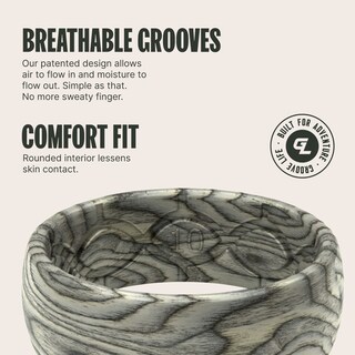 Foto 3 | Foto 3 | Anillo De Silicona Groove Life Nomad Ash Para Hombre, Talla 10 - Venta Internacional.