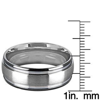 Foto 3 | Foto 3 | Anillo West Coast Jewelry De Acero Inoxidable Satinado Bicolor De 8 Mm - Venta Internacional.