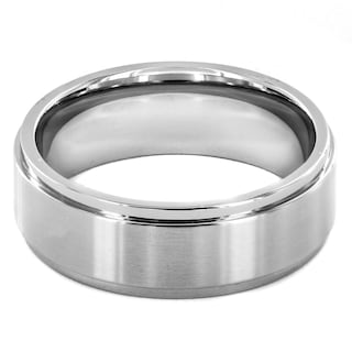 Foto 2 | Foto 2 | Alianza De Boda West Coast Jewelry De Titanio Pulido Para Hombre - Venta Internacional.