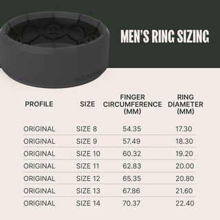 Foto 5 | Foto 5 | Anillo De Silicona Groove Life Zeus Edge Deep Stone Para Hombre - Venta Internacional.