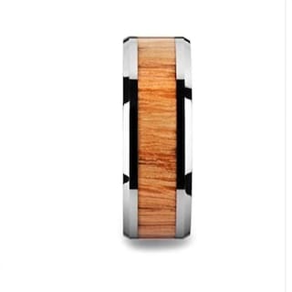 Foto 2 | Foto 2 | Anillo De Boda Ring Huoguo Negro Con Parte Superior Plana De Acero Inoxidable - Venta Internacional.