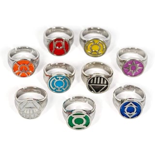 Foto 5 | Foto 5 | Set De Anillos Dc Comics Green Lantern Power Rings Emotional Spectrum - Venta Internacional.