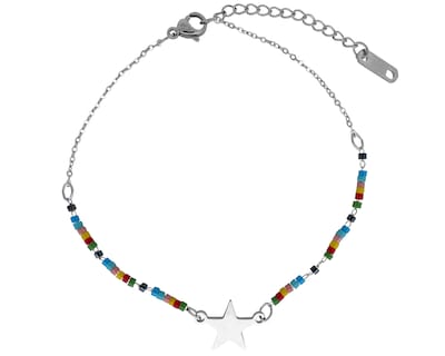 Foto 2 | Foto 2 | Kit Tres Pulseras Estrella Corazones y Elefante Horoz Ch64 Acero Inoxidable