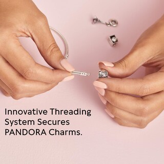 Foto 5 | Foto 5 | Pulsera Pandora Iconic Moments Snake Chain en Plata de Ley - Venta Internacional