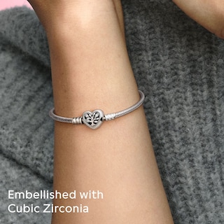 Foto 5 | Foto 5 | Pulsera Pandora Moments Árbol Genealógico con Cierre de Corazón - Venta Internacional