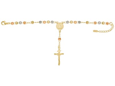 Foto 1 | Foto 1 | Pulsera De Chapa De Oro 18k Joyas Plafer 2132p-ch Dorada.
