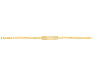 Foto 1 | Foto 1 | Pulsera De Chapa De Oro 18k Joyas Plafer 2139p-ch Dorada