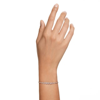 Foto 5 | Foto 5 | Pulsera Swarovski Emily Soft Con Cristales Redondos Rosas - Venta Internacional.