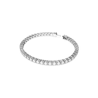 Foto 2 | Foto 2 | Pulsera De Tenis Swarovski Matrix Con Piedras Transparentes Rhodium M - Venta Internacional.