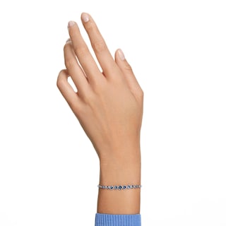 Foto 5 | Foto 5 | Pulsera Swarovski Emily 5663394 Para Mujer Rodio Azul - Venta Internacional.
