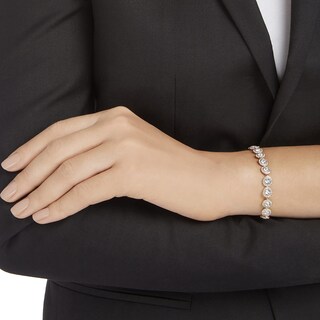 Foto 5 | Foto 5 | Pulsera De Tenis Swarovski Una Angelic Con Cristales De Oro Rosa - Venta Internacional.