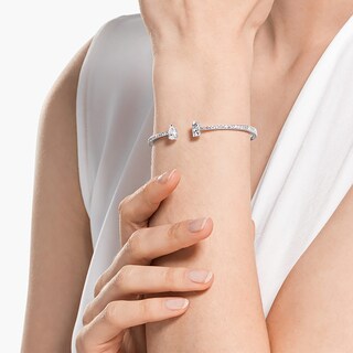 Foto 5 | Foto 5 | Pulsera Swarovski Stilla Attract Con Cristal Transparente De Rodio - Venta Internacional.