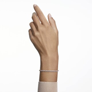 Foto 6 | Foto 6 | Pulsera De Tenis Swarovski Tennis Deluxe Con Cristales Blancos - Venta Internacional.