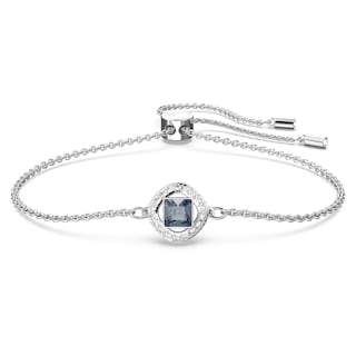 Foto 1 | Foto 1 | Pulsera Swarovski Una Angelic Cristal Rodio Azul Oscuro - Venta Internacional.