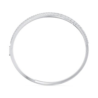 Foto 2 | Foto 2 | Brazalete Swarovski Hyperbola Para Mujer Con Acabado En Rodio - Venta Internacional.