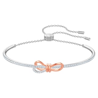 Foto 1 | Foto 1 | Brazalete Swarovski Lifelong Bow Para Mujer, Cristal Blanco - Venta Internacional.