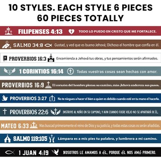 Foto 2 | Foto 2 | Pulseras Skylety Spanish Christian 60 Unidades - Venta Internacional