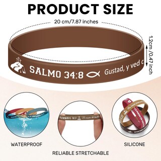 Foto 3 | Foto 3 | Pulseras Skylety Spanish Christian 60 Unidades - Venta Internacional