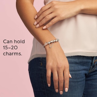 Foto 7 | Foto 7 | Pulsera Pandora Moments Con Cierre De Corazón Y Cadena De Serpiente Plateada - Venta Internacional.