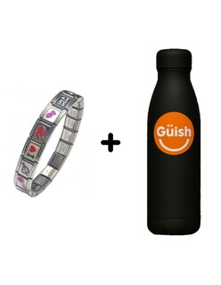 Foto 1 | Foto 1 | Pulsera Italian Charm Rosa + Gratis Termo Güish De Regalo