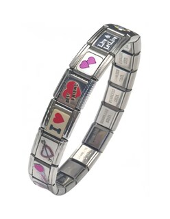 Foto 2 | Foto 2 | Pulsera Italian Charm Rosa + Gratis Termo Güish De Regalo