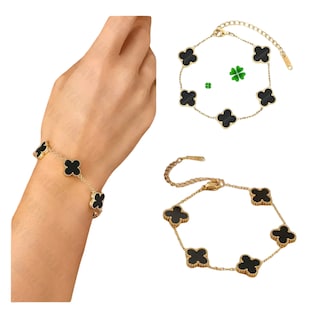 Foto 3 | Foto 3 | 2 Xtellar Pulsera Trébol Cuatro Acero Inoxidable Regalo Novia Mujer