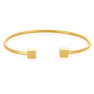 Foto 2 | Foto 2 | Brazalete West Coast Jewelry Elya De Acero Inoxidable Chapado En Oro - Venta Internacional.
