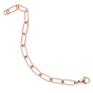 Foto 5 | Foto 5 | Pulsera West Coast Jewelry De Acero Inoxidable Chapado En Oro Rosa - Venta Internacional.