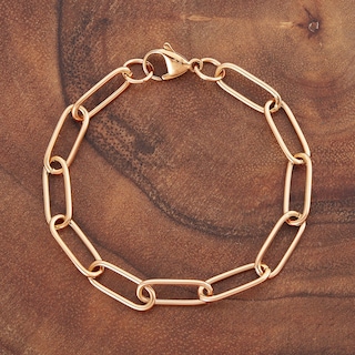 Foto 6 | Foto 6 | Pulsera West Coast Jewelry De Acero Inoxidable Chapado En Oro Rosa - Venta Internacional.