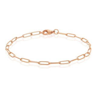 Foto 3 | Foto 3 | Pulsera West Coast Jewelry De Acero Inoxidable Chapado En Oro Rosa - Venta Internacional.