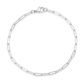 Foto 1 | Foto 1 | Pulsera West Coast Jewelry De Acero Inoxidable Con Clip, 3 Mm - Venta Internacional.