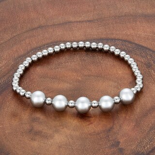 Foto 3 | Foto 3 | Pulsera West Coast Jewelry Elya Crystal Pearl De Acero Inoxidable - Venta Internacional.
