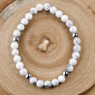 Foto 4 | Foto 4 | Pulsera West Coast Jewelry Con Cuentas De Acero Blanco Y Turquesa - Venta Internacional.