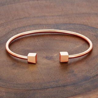 Foto 3 | Foto 3 | Brazalete West Coast Jewelry Elya De Acero Chapado En Oro Rosa - Venta Internacional.