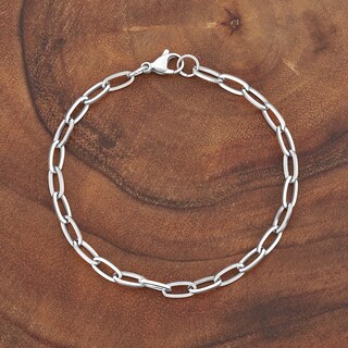 Foto 7 | Foto 7 | Pulsera West Coast Jewelry Cuadrada De Acero Inoxidable De 5 Mm - Venta Internacional.